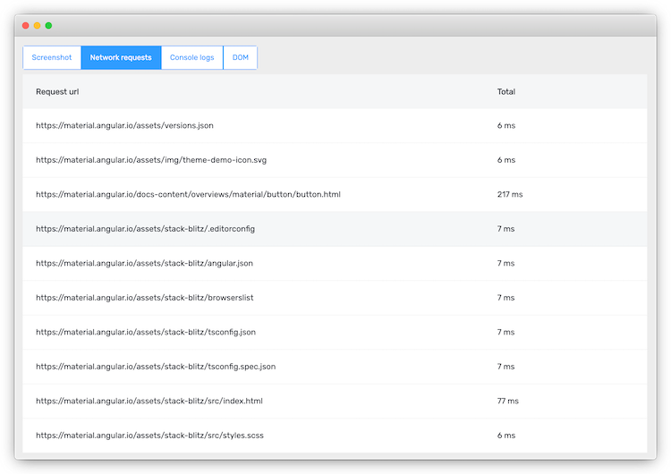 Screenshots, logs and more Screenshots, logs and more
